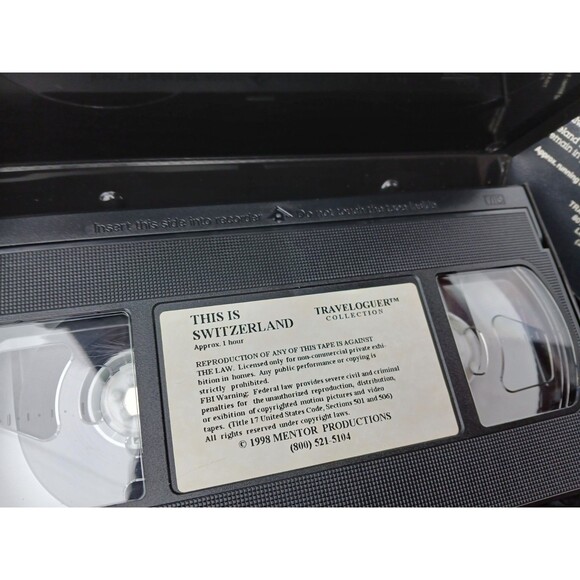 3) Vintage VHS Traveloguer Collection Romantic Germany, Switzerland, Ireland HTF - Picture 9 of 11